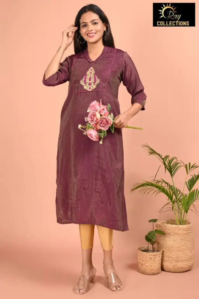 Designer kurtis Wineberry (S-38)