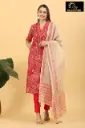 Vatican duppatta sets  pink 