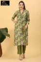 Vatican kurti set Green