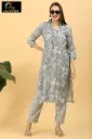 Vatican kurti set Gray