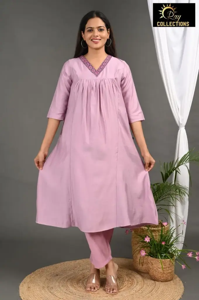 Aline Vatican Cordsets Voilet (S-38)