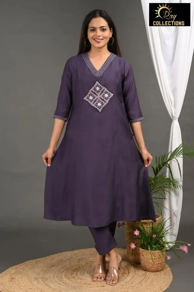 Aline Vatican Cordsets Purple (S-38)