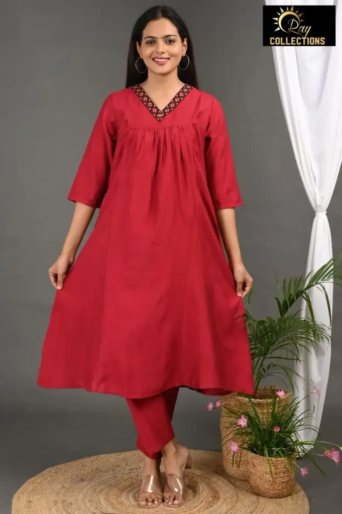 Aline Vatican Cordsets Red (S-38)