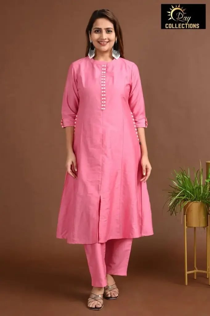 Aline Cordsets  Shiny Pink (S-38)