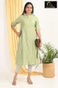 Combo Aline kurtis 2 @ 1200 Pista Green