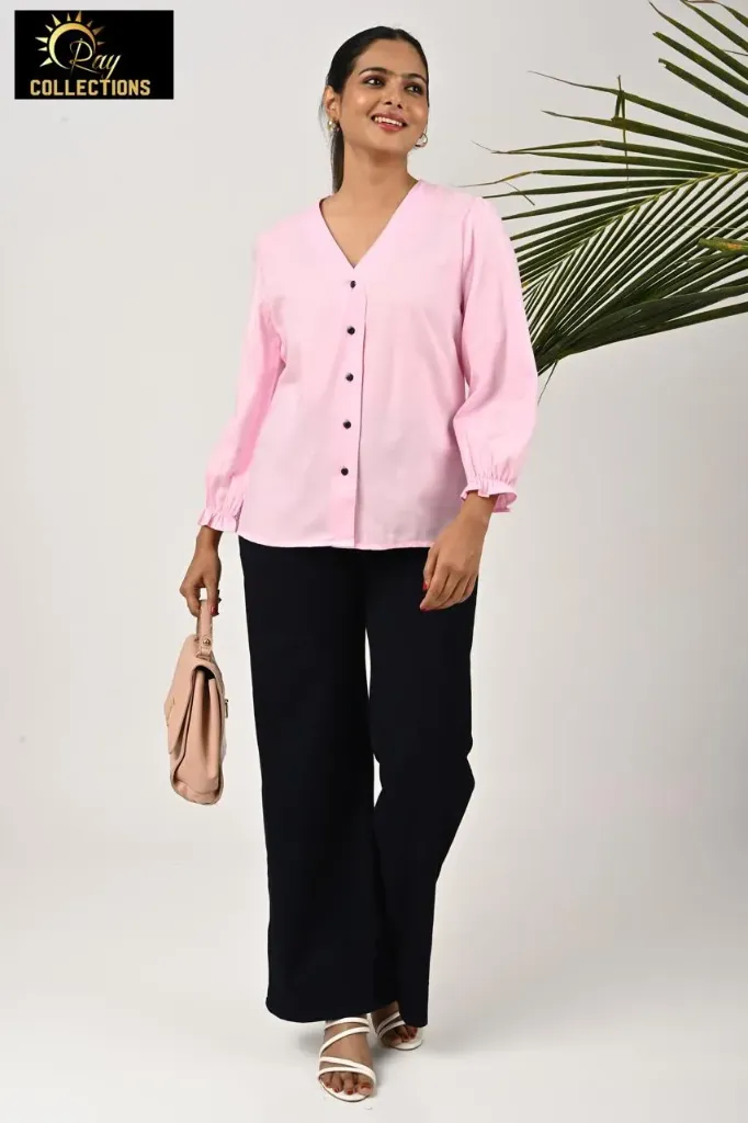 Short Tops Shirt Pattern SFW18 (XS-36)