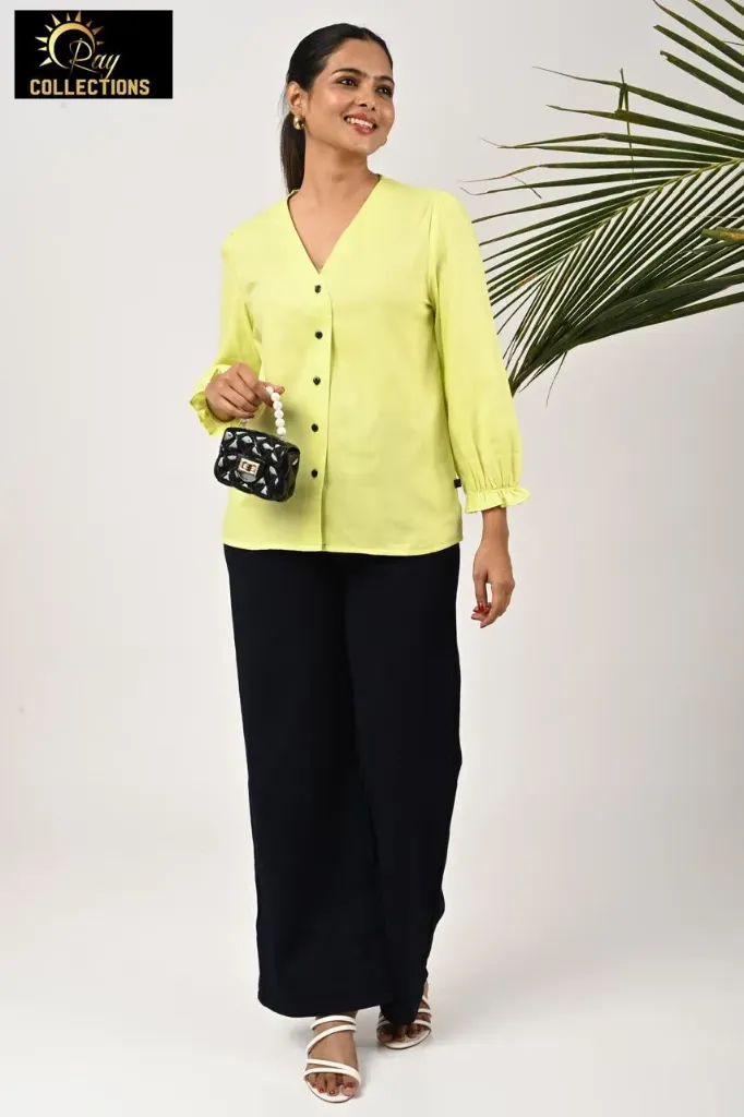 Short Tops Shirt Pattern SFW22 (XS-36)