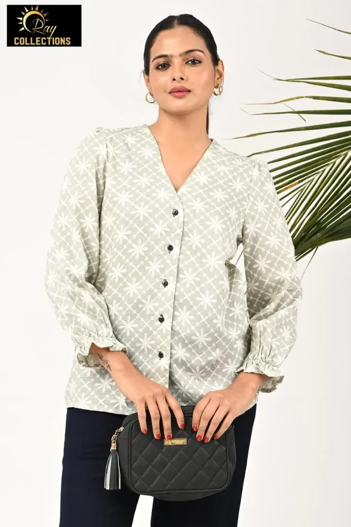 Short Tops Shirt Pattern SFW24 (XS-36)