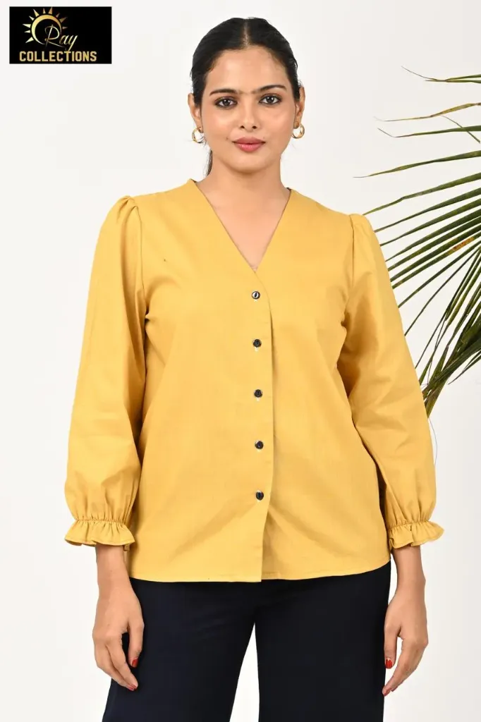 Short Tops Shirt Pattern SFW34 (XS-36)