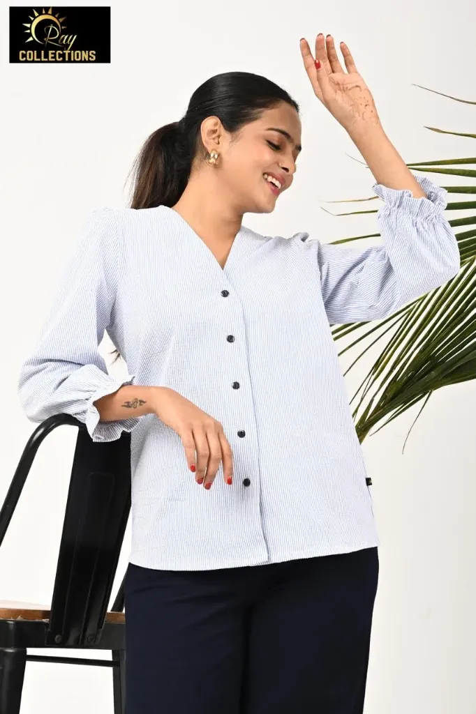 Short Tops Shirt Pattern SFW35 (XS-36)