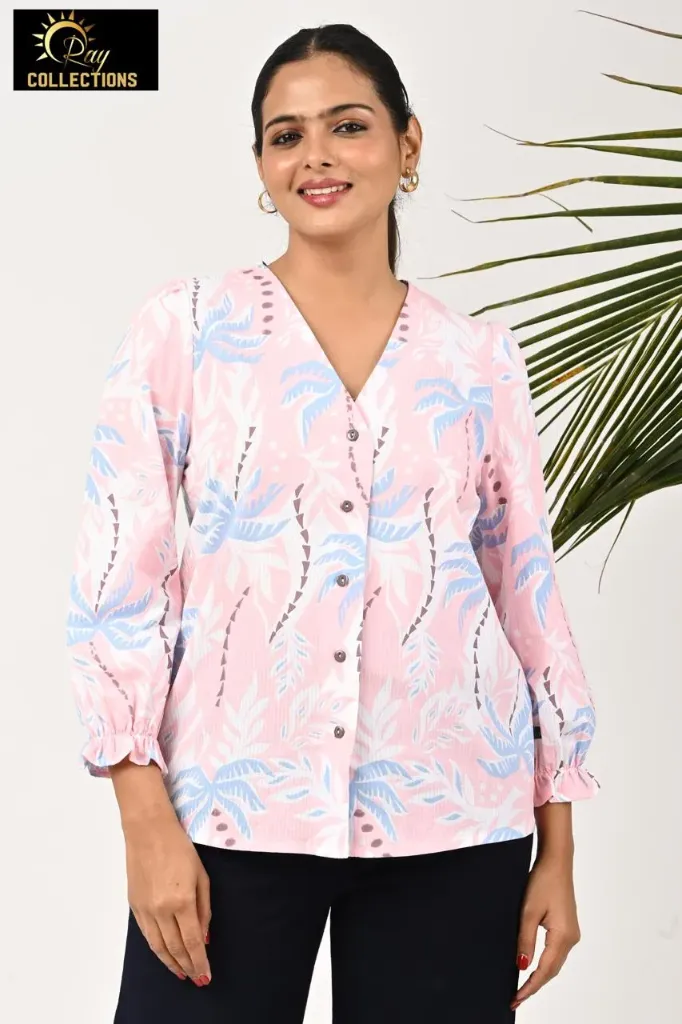 Short Tops Shirt Pattern SFW40 (XS-36)