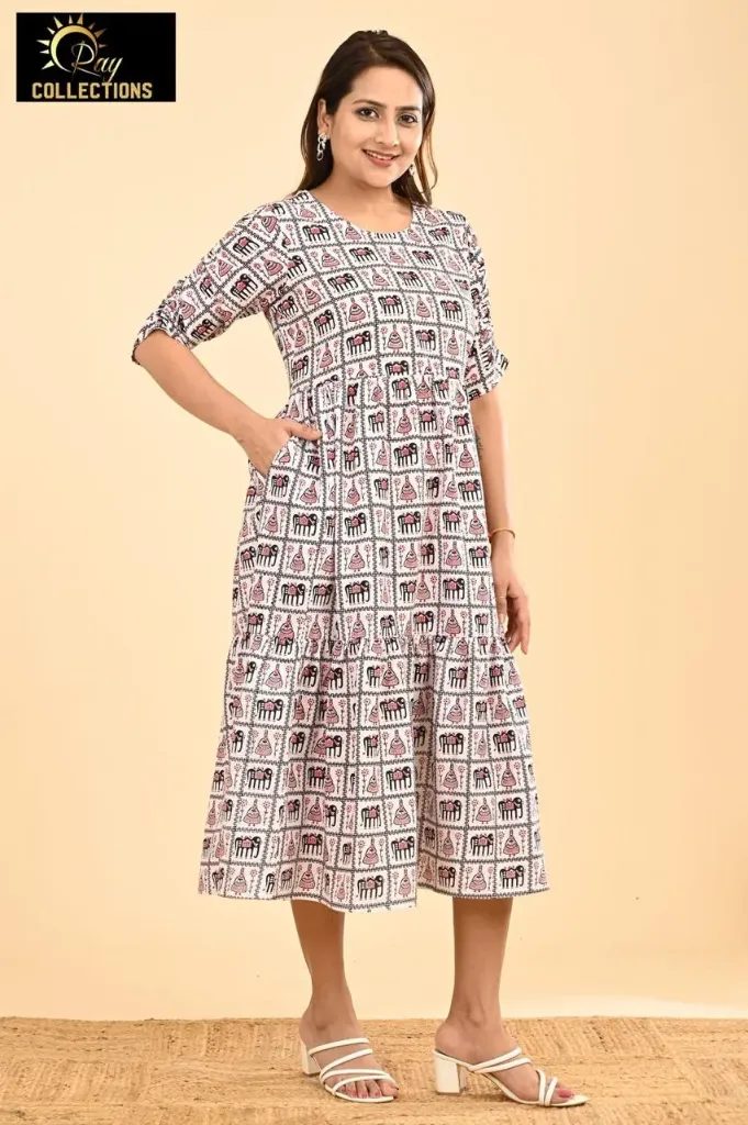 Cotton Frocks White Elephant Designs