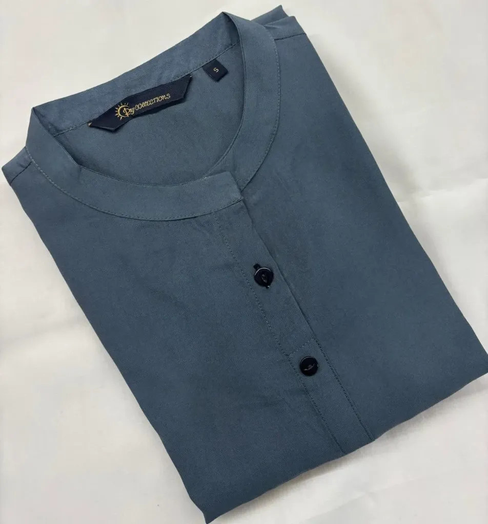 Office wear / College wear kurtis Plain Grey