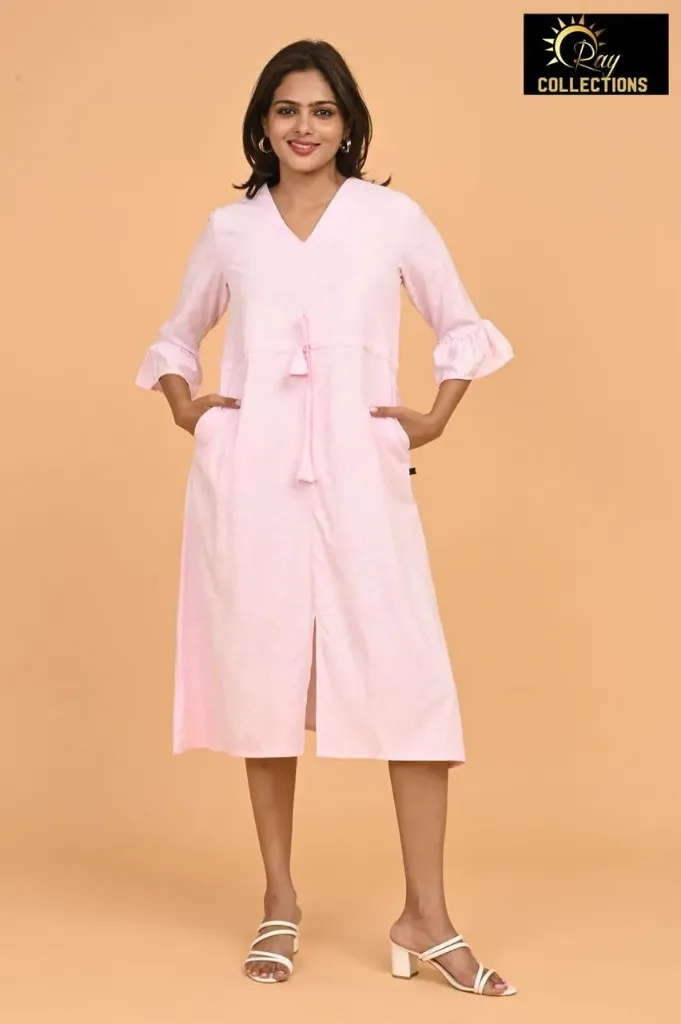 Umbrella kurtis 3 Light Peach